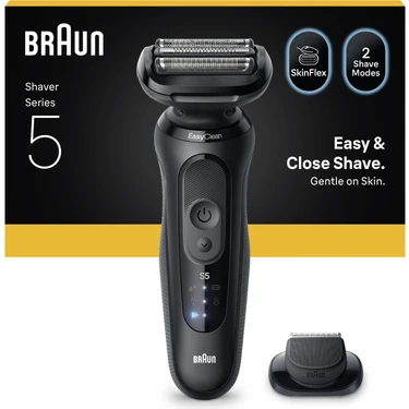 Braun Series 5 Elektrikli Tıraş Makinesi, Islak ve Kuru, Hassas Düzeltici Başlık,