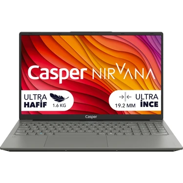 Casper Nirvana X650 Intel Core i5 13420H 16GB 500GB SSD Freedos 15.6" Taşınabilir Bilgisayar
