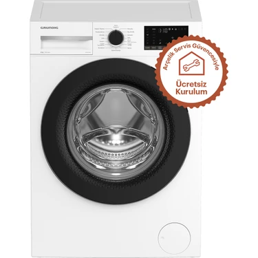 Grundig Gpwm 91624 9 kg Yıkama Kapasiteli Çamaşır Makinesi A Enerji Sınıfı 1000 Devir
