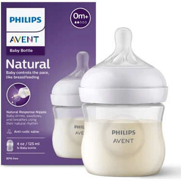 Philips Avent Natural Response Pp Biberon 0 AY+125ML