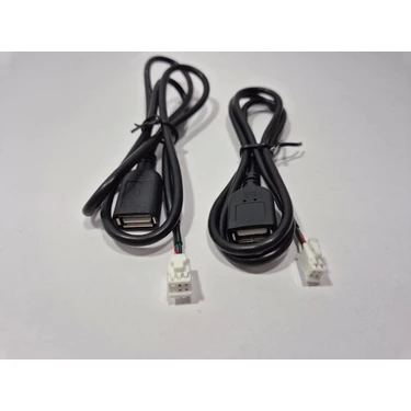 Android Teyp USB Kablosu Çiftli - Android Multimedya Teypler Için Universal USB Kablosu - Android