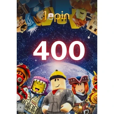 1Epin Roblox 400 Robux Aktif Etme Kodu 1 Aylık Süreli