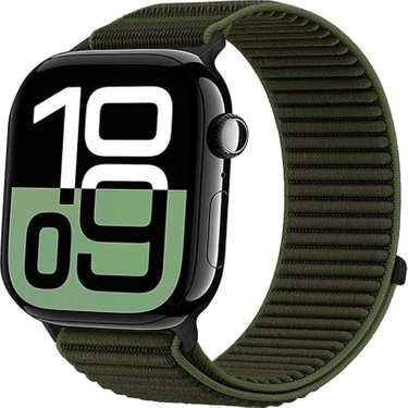 Alstrap Apple Watch 11/10 46MM 9/8/7 45MM 6/5/4 Se 44 Uyumlu Pro Cırt Rahat
