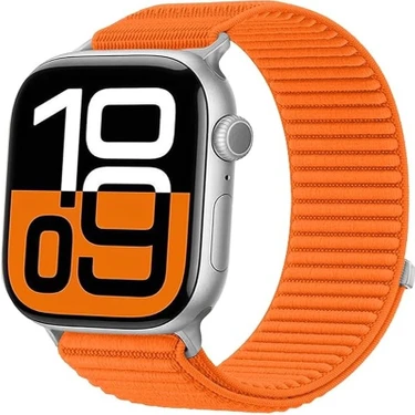 Alstrap Apple Watch 11/10 46MM 9/8/7 45MM 6/5/4 Se 44 Uyumlu Pro Cırt Rahat