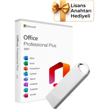 Office 2021 Pro Plus Kurulum Dosyalı USB Bellek 16GB (Lisans Fiyatı
