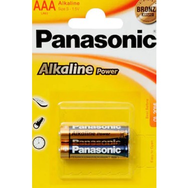 PANASONİC ALKALİNE POWER AAA/2 LR03-1.5V