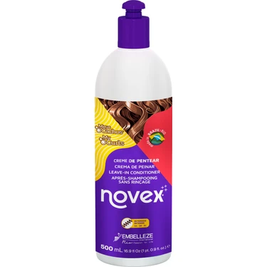 Novex My Curls - Kıvırcık Saçlar İçin Bukle Belirginleştirici, 7 Çeşit Nutri Yağ ve Kızılcık İçeren