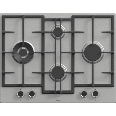 Ferre ED071/WFA Kademeli 67 cm Wok Inox Ankastre