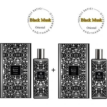 Bargello Black Musk + Black Musk Unisex Parfüm Edp Oriental -