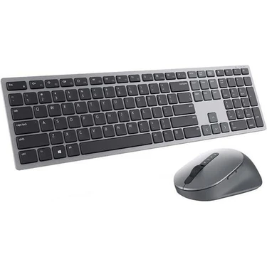 DELL KM7321W Premier Bluetooth+Kablosuz Q Trk Optic Mouse Gri/Siyah Multimedya Klavye - Mouse Set