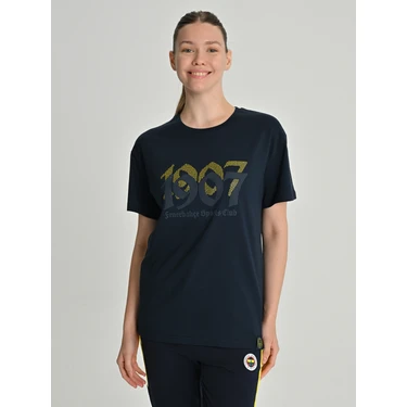 Fenerbahçe Sports Club Kadın Trıbun T 40 Beden Siyah Renkli Modern