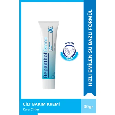 Bepanthol Cilt Bakım Kremi 30 gr ProVitamin B5 ile Normal Cilt İçin Nemlendirici