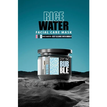 Zenix Pirinç Suyu Köpüren Yüz Maskesi Rice Water Bubble Care Fiyatı
