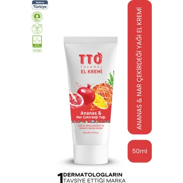 Tto Thermal El Kremi – Ananas & Nar Çekirdeği Yağı (50