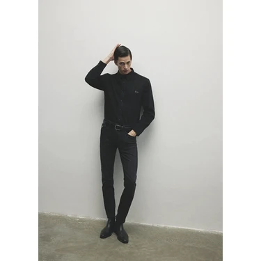 Mavi Jake Lux Black Antrasit Smoke Jean Pantolon