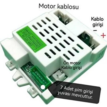 12 Volt Dolu Akülü Araba Anakart Tek Beyin Sahara 8086 - Hunter 8081 - Commando - Ride 8091 -