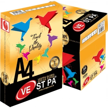Vestpa A4 Fotokopi Kağıdı 80 Gram 2500