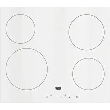 Aov 64400 B Elektrikli Beyaz Vitroseramik Ankastre