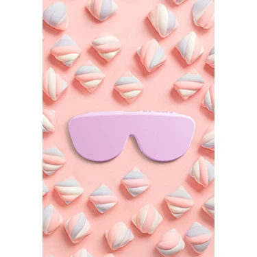 Carry Me Case Pembe Katlanabilir Silikon Gözlük