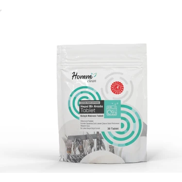 Homm Clean Bulaşık Makinesi Tableti 30