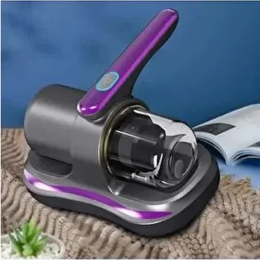 Kablosuz Mini Şarjlı Uv-C Işınlı Akar Çarşaf Koltuk Kedi Köpek Tüy Temizleme El Gırgır