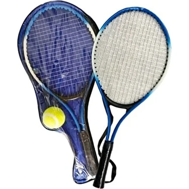 Çocuk Tenis Raketi Seti 21 Inç 2 Raket 1 Top Çantalı