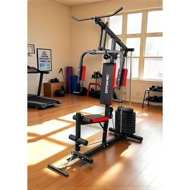 Dynamic 1001 Çok Fonksiyonlu Çalışma İstasyonu 67 Kg Plakalı Çelik Gövde Ev ve Ofis