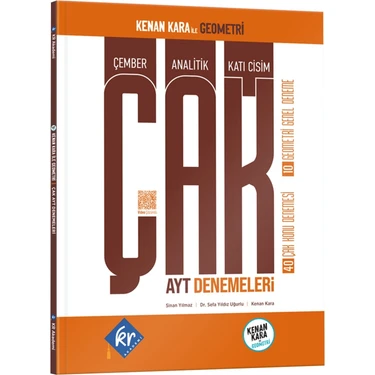 Kr Akademi Yayınları Kenan Kara AYT Denemeleri Kitap Seti 120 Sayfa Üniversite Hazırlık İçin