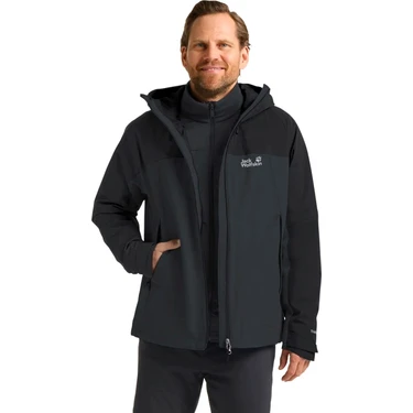 Jack Wolfskin Wild Places 3in1 Erkek Outdoor Mont