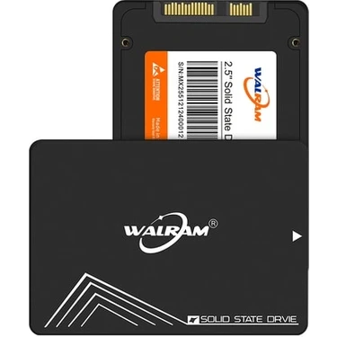 Walram 2'' Sata 480GB Dahili SSD 6000 MB/s Yazma Hızı ve Sata 3 Bağlantı Tipi ile Yüksek