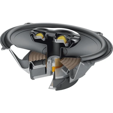 Hertz MPX-690.3 Oval Koaksiyel Hoparlör (260 Watt) Fiyatı