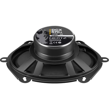 Hertz Dcx 570.3 Oval Koaksiyel Hoparlör (120 Watt) Fiyatı