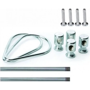 AYRINTISHOP Bebek Beşik Aksesuar Korkuluk Metal Mekanizma