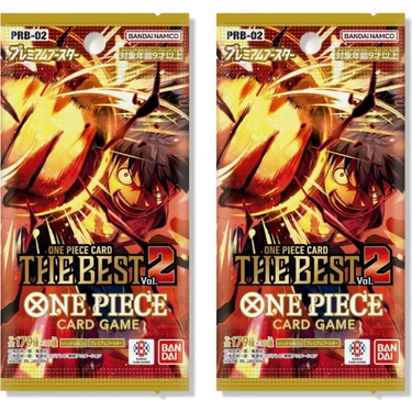 2 Paket Bandai One Piece Card Game The Best Premium Booster Fiyatı
