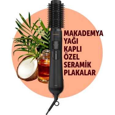Grundig HS 7080 Saç Düzleştirici 1000W Güç İle Hızlı Isınma ve Pürüzsüzleştirme