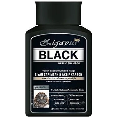 Zigavus Black Garlic Şampuan 300 ml Siyah Sarımsak ve Aktif Fiyatı