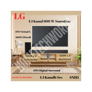 Dts Digital Surround 4.1 Kanal 600 W