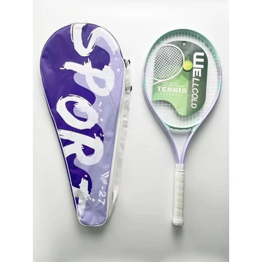 Yüksek Kalite Düşük Sarsılma Pro Tenis Raketi 27 Inch L1 + Taşıma