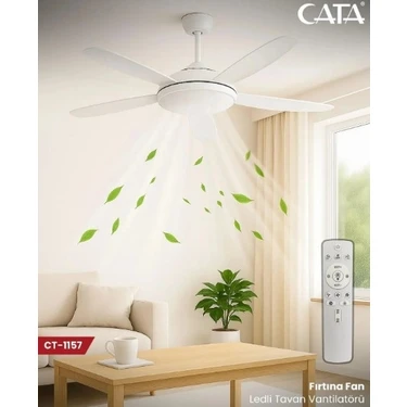 Cata CT-1157 Fırtına 122W Dimlenebilir LED Tavan