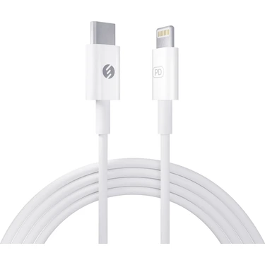 S-link SL-C120 35W Quick SUPER Charge 1m PD Type C to Lightning Hızlı Data ve Şarj