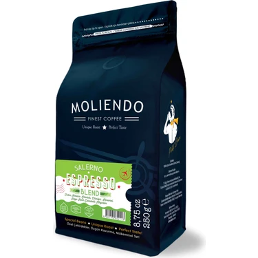 Moliendo Salerno Espresso Blend Kahve (Çekirdek Kahve) 250