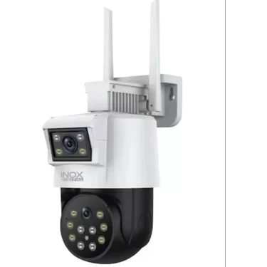 Inox X102 Wifi Kamera 3+3 Mp Dual Lens Gece Görüşü ve Hareket Algılama İthalatçı