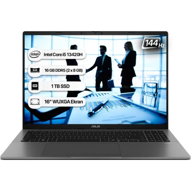 Asus Vivobook S16 S3607VA-RP045 Intel Core I5 13420H 16GB 1TB SSD Freedos 16" 144Hz WUXGA