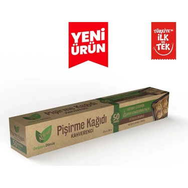 Roll-Up Kahverengi Pişirme Kağıdı 37CMX50M 1