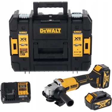 Dewalt DCG407M2T-QW 18V Xr Kömürsüz Akülü Avuç Taşlama