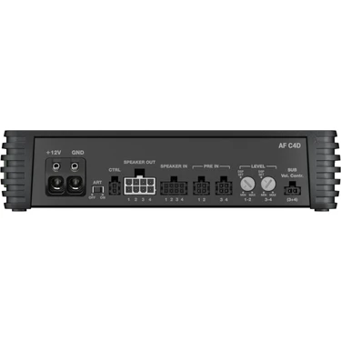 Audison AF-C4D 4 Kanal Amfi (600 Watt) Fiyatı - Taksit Seçenekleri