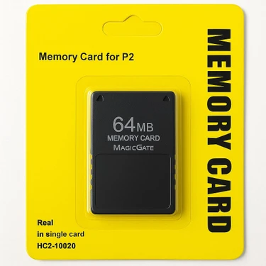 Cosmostech Ps2 Uyumlu 64MB Memory Card – Magicgate Destekli Hafıza
