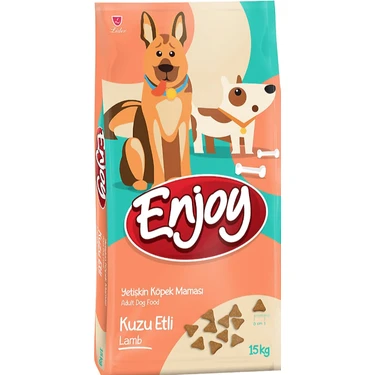 Enjoy Kuzu Etli ve Pirinçli Yetişkin Köpek Maması 15