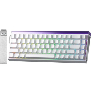 Aula Hero 68 He Manyetik Klavye Rapid Trigger Meteor Switch 8000Hz RGB Neon TKL Hot Swap Oyuncu