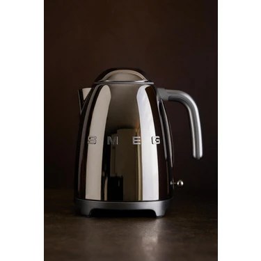 Smeg 50's Style Retro Mirror Steel Çelik Kettle
